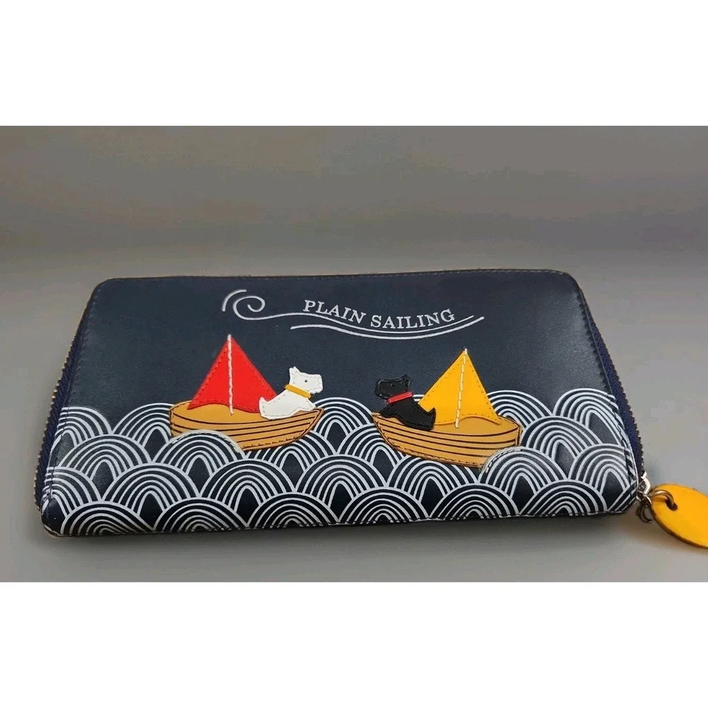 Radley London Leather Plain Sailing Large Zip-Around Wallet